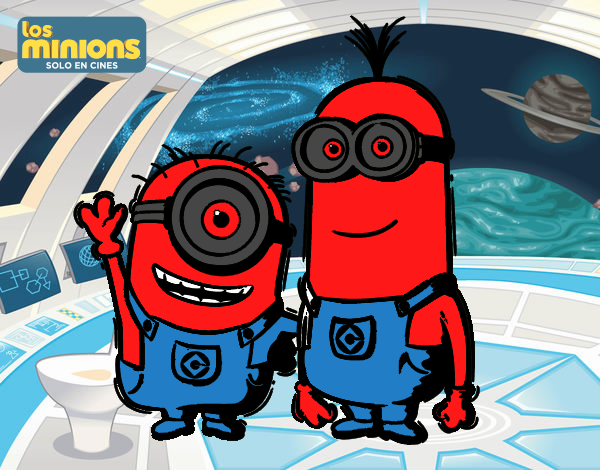 Minions - Carl y Kevin