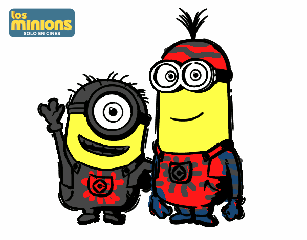 Minions - Carl y Kevin