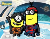 Minions - Carl y Kevin