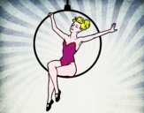 Dibujo Mujer trapecista pintado por BeBoOO