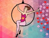 Dibujo Mujer trapecista pintado por SinaiV