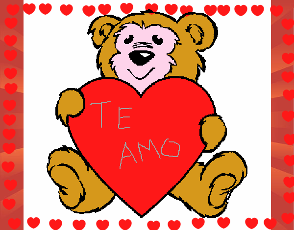 Oso enamorado