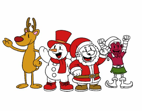 Santa Claus y sus amigos