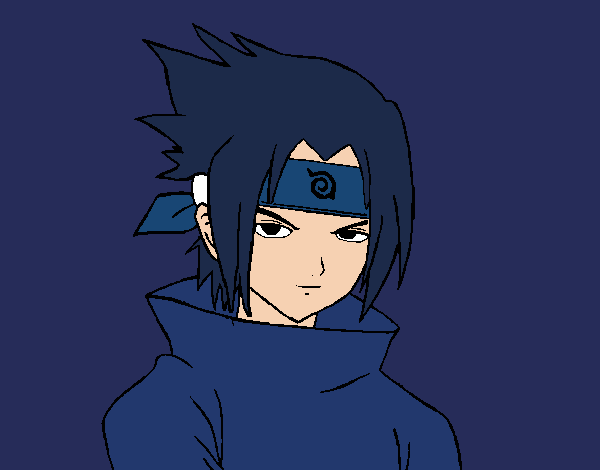 Sasuke enfadado