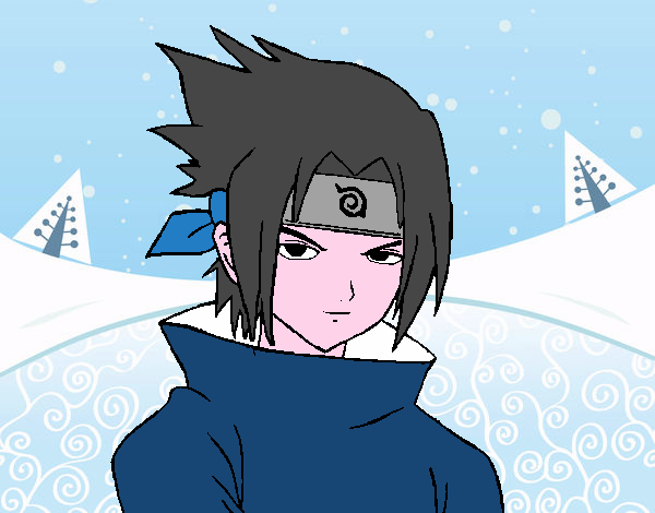 Sasuke enfadado