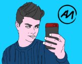 Abraham Mateo selfie