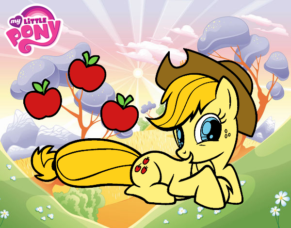 Applejack y sus manzanas