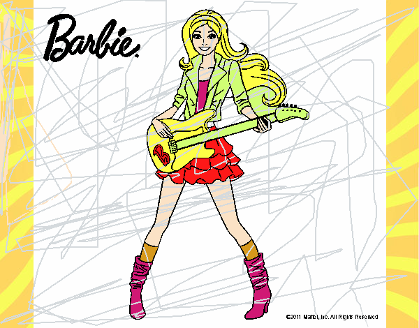 Barbie guitarrista