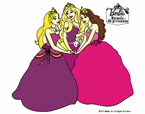 Barbie y sus amigas princesas