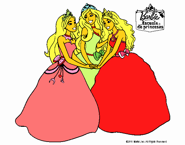 Barbie y sus amigas princesas