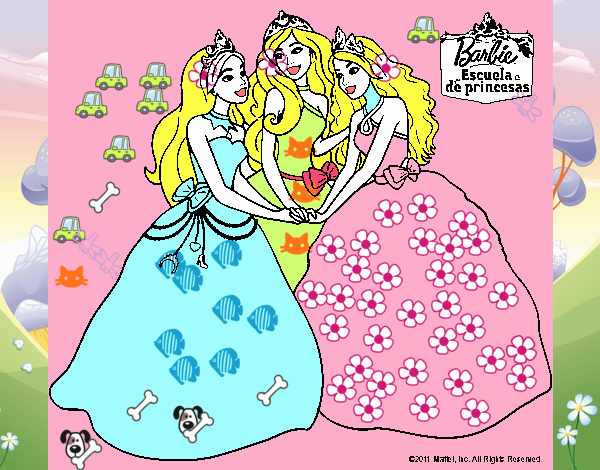 Barbie y sus amigas princesas