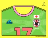 Camiseta del mundial de fútbol 2014 de Japón