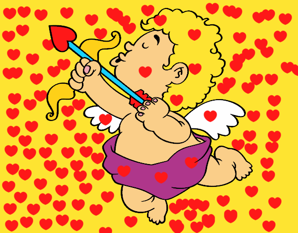 Cupido con su flecha