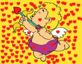 Cupido con su flecha