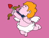 Cupido con su flecha