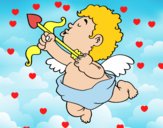 Cupido con su flecha