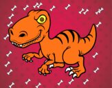 Dinosaurio velociraptor