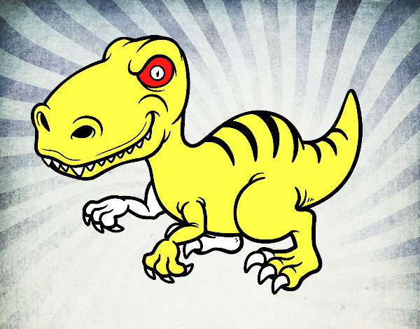 Dinosaurio velociraptor