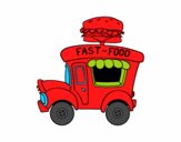 Food truck de hamburguesas