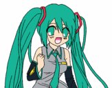 Miku Hatsune vocaloid