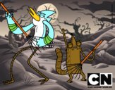 Mordecai y Rigby