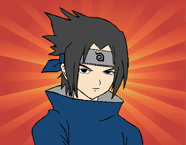 Sasuke enfadado