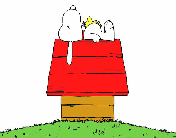 Snoopy durmiendo