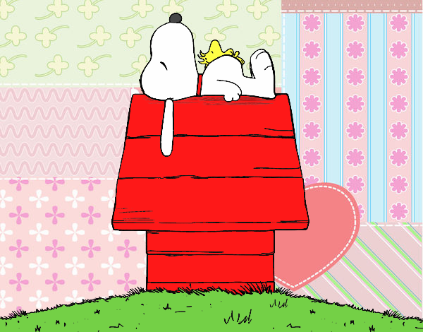 Snoopy durmiendo