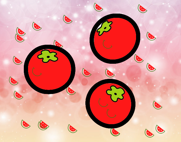 los mejores tomates cherrys♥