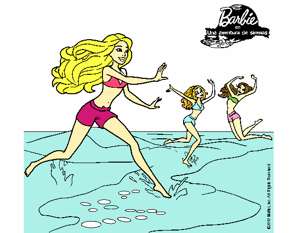 Barbie de regreso a la playa