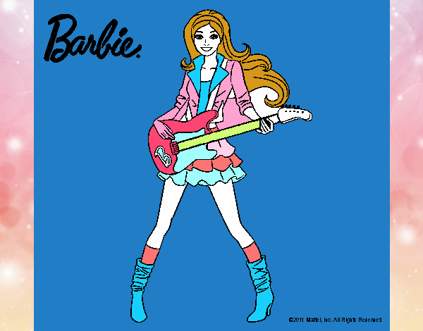 Barbie guitarrista