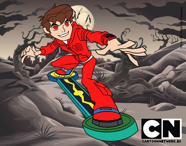 Ben 10 skateboard