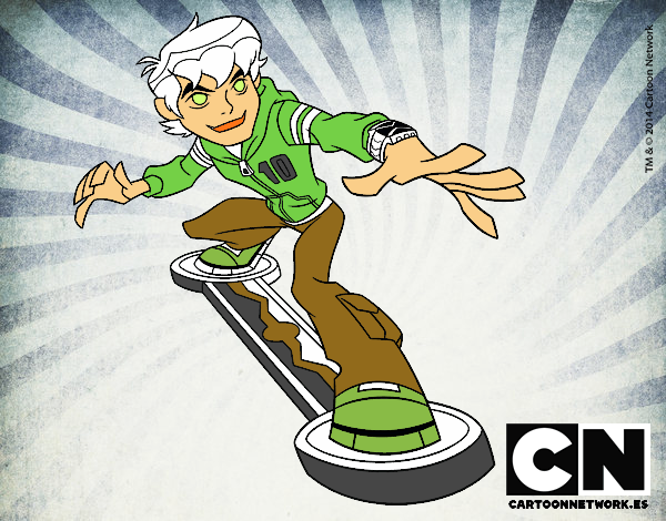 Ben 10 skateboard