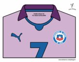 Camiseta del mundial de fútbol 2014 de Chile