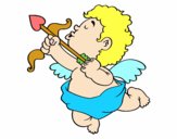 Cupido con su flecha