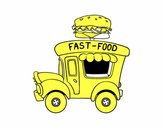 Food truck de hamburguesas