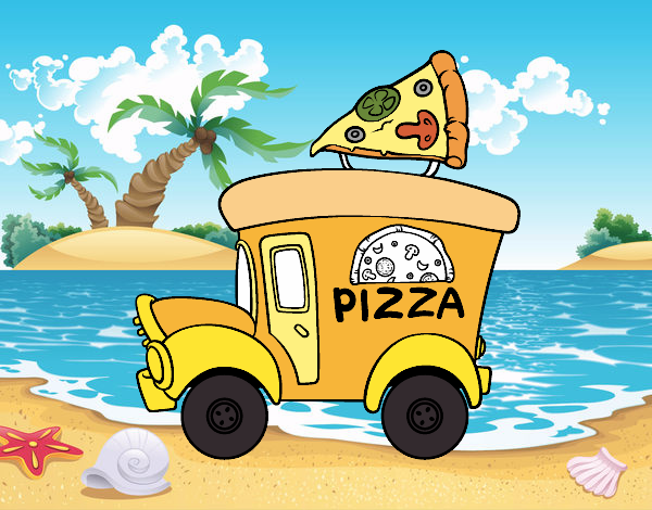 Food truck de pizza