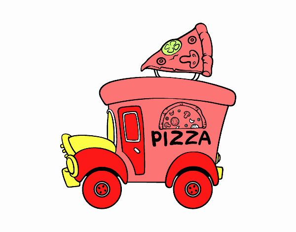 Food truck de pizza