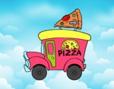 Food truck de pizza