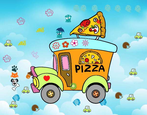 Food truck de pizza