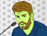 Gerard Piqué en rueda de prensa