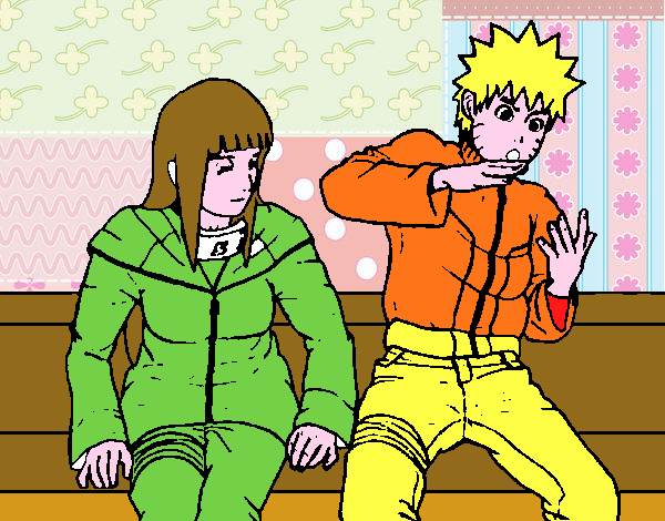 Hinata y Naruto