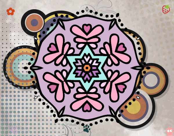 Mandala simétrica