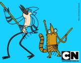 Mordecai y Rigby