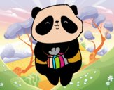 Panda con regalo