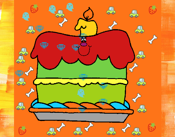 Pastel de cumpleaños