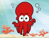 Pulpo rojo