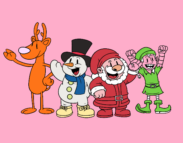 Santa Claus y sus amigos