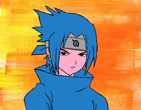 Sasuke enfadado