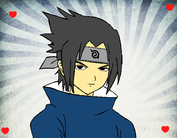 Sasuke enfadado